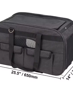 Rollende Huisdierdrager – Rugzak, Trolley & Schoudertas met Wielen