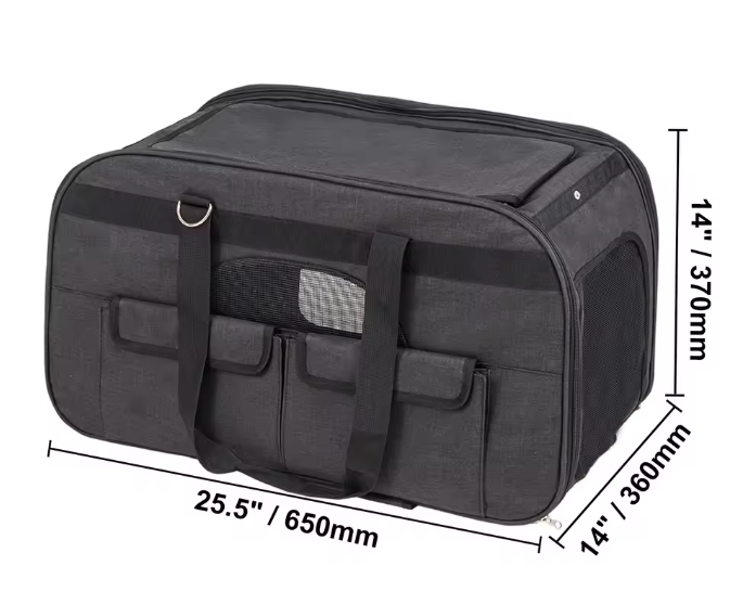 Rollende Huisdierdrager – Rugzak, Trolley & Schoudertas met Wielen