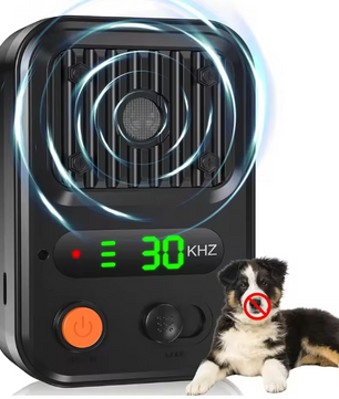 Anti-blaf Apparaat – Ultrasoon Honden Blaffschrikmiddel met 3 Niveaus, Oplaadbaar, Binnen & Buiten