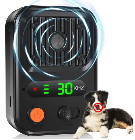 Anti-blaf Apparaat – Ultrasoon Honden Blaffschrikmiddel met 3 Niveaus, Oplaadbaar, Binnen & Buiten