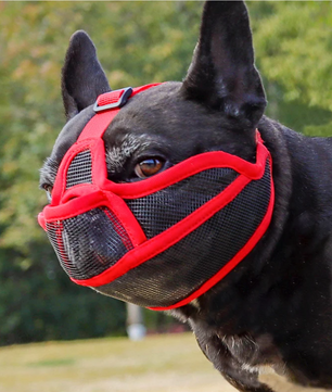 Ademende Hondensnuit – Anti-Bijt Snuit voor Bulldogs & Kortharige Rassen
