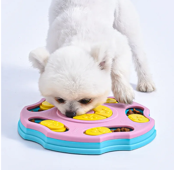 Interactief Hondenpuzzelspeelgoed – Slow Feeder & IQ Trainer