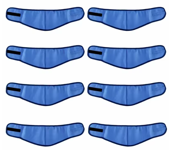 Koelbandana voor Honden – Herbruikbare Zomer Halsband met Riemgat, Ademend & Comfortabel