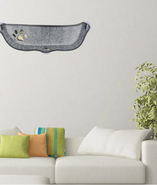 Kattenraambed Hangmat – Comfortabele Vensterligstoel met Zuignappen, Inclusief Kussen