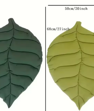 Kattenbed Bladvorm – Zachte Antislip Slaapmat & Wasbaar Huisdierkleed