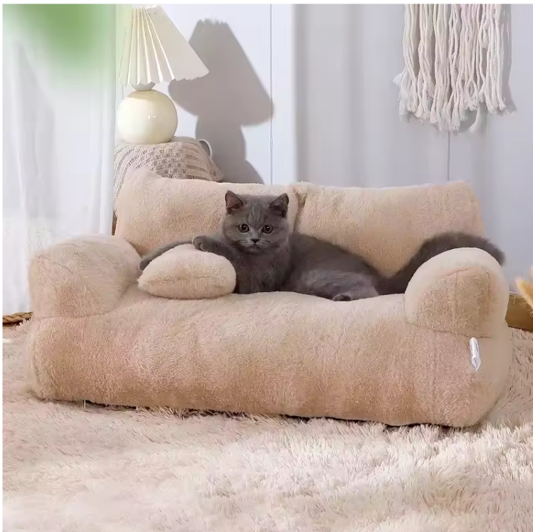 Grote Kattenbank – Afneembaar & Wasbaar Huisdiernest voor Alle Seizoenen