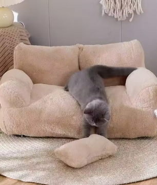 Grote Kattenbank – Afneembaar & Wasbaar Huisdiernest voor Alle Seizoenen