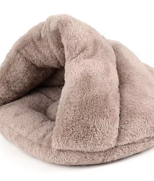 Warm Fleece Kattenbed – Zacht Huisdiernest & Comfortabel Slaaphuis