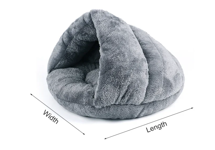 Warm Fleece Kattenbed – Zacht Huisdiernest & Comfortabel Slaaphuis