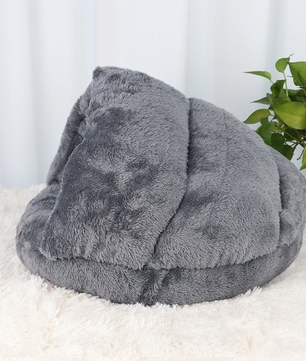 Warm Fleece Kattenbed – Zacht Huisdiernest & Comfortabel Slaaphuis