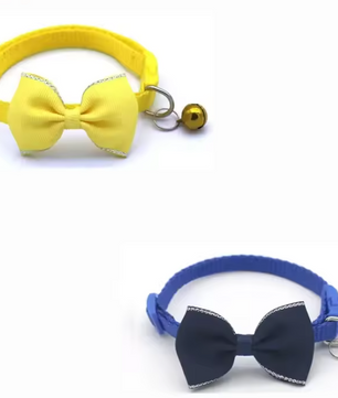 Verstelbare Kattenhalsband met Vlinderdas & Bel – Stijlvol en Comfortabel