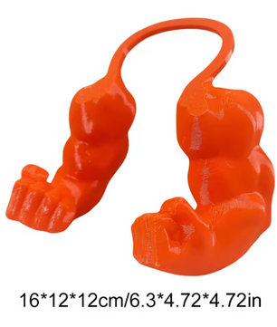 Grappig Kattenkostuum Spierarm – 3D Cosplay Accessoire voor Feest & Halloween