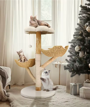 Kattenboom 110 cm – Modern Activiteitencentrum met Krabpaal & Ligplekken