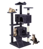 Kattenboom 137 cm – Multi-Level Krabpaal met Grot, Hangmat & Speelplekken