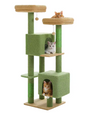 Cactus Krabpaal 133 cm – Kattenboom met Condos, Zitstokken & Sisal