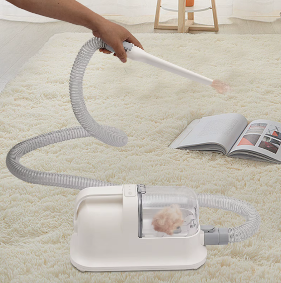Huisdier Verzorgingsset met Stofzuiger – 11800 Pa, Stil <52dB, Complete Kit met 6 Kammen & Tondeuse