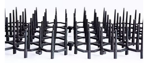 12-delige Anti-Kat Scat Mat Set – Tuin Beschermmatten met Spikes & Kabelbinders, Veilig en Effectief
