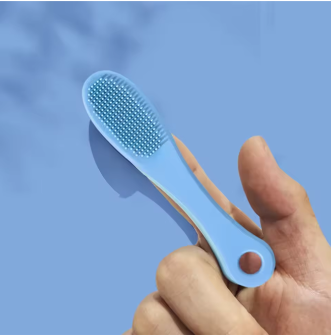 Siliconen Kattenborstel – Zachte Scrub & Reinigingstool voor Vacht en Huidverzorging