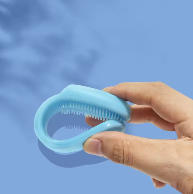 Siliconen Kattenborstel – Zachte Scrub & Reinigingstool voor Vacht en Huidverzorging