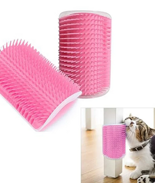 Kattenborstel met Kattenkruid – Hoekborstel & Zelfmassager