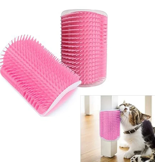 Kattenborstel met Kattenkruid – Hoekborstel & Zelfmassager