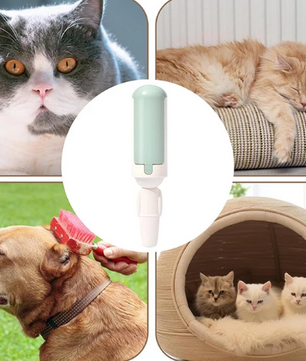 Kattenborstel Haarverwijderaar – Handmatige Rollende Huisdier Borstel voor Katten & Honden