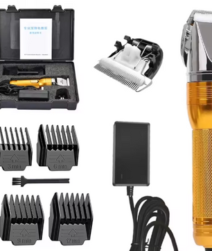 380W Elektrische Huisdier Tondeuse – Draadloze Trimmer voor Katten, Honden, Konijnen & Schapen