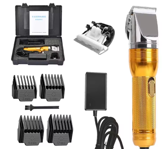 380W Elektrische Huisdier Tondeuse – Draadloze Trimmer voor Katten, Honden, Konijnen & Schapen