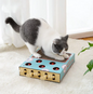 3-in-1 Interactief Katten Speelgoed – Krabkussen, Whack-a-Mole & Rustplek