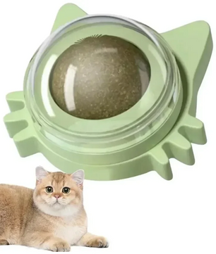 Kattenkruid Likbal – Interactief Kauwspeelgoed voor Katten, Mondverzorging & Speelplezier