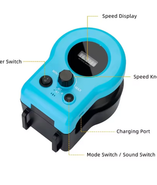 Interactief Kattenspeelgoed – Elektrische Looptrainer met Verstelbare Snelheid & Muisgeluid