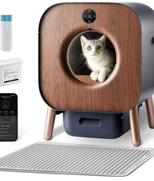 Automatische Zelfreinigende Kattenbak – Slimme App-Bediening & TÜV-Gecertificeerd, Geschikt voor Meerdere Katten
