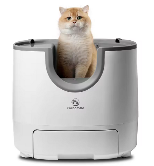 Zelfreinigende Kattenbak – Open Ontwerp met Veiligheidssensoren & Extra Grote Capaciteit