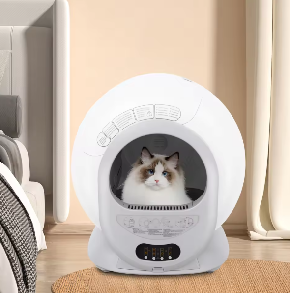 Automatische Slimme Kattenbak – Zelfreinigend met APP & Geurcontrole, 65L Capaciteit