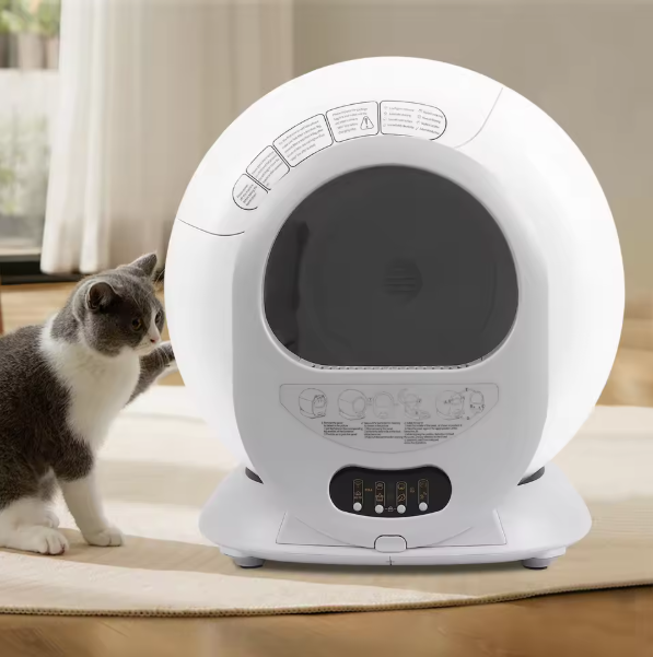 Automatische Slimme Kattenbak – Zelfreinigend met APP & Geurcontrole, 65L Capaciteit