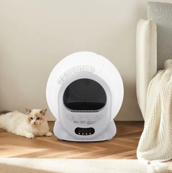 Automatische Slimme Kattenbak – Zelfreinigend met APP & Geurcontrole, 65L Capaciteit