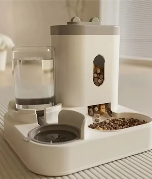Automatische Voer- en Drinkbak voor Katten & Honden – Grote Capaciteit & Dubbele Functie
