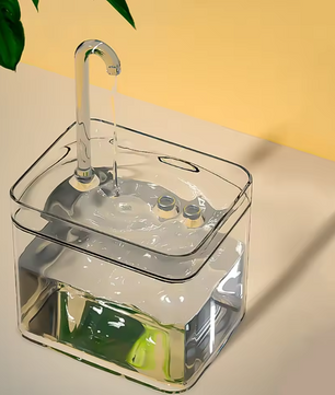 Automatische Kattenwaterfontein – 1,5L, USB & Stil Design