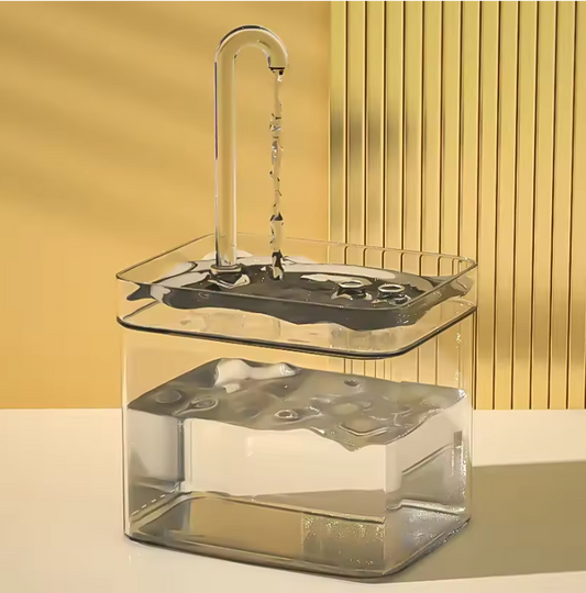 Automatische Kattenwaterfontein – 1,5L, USB & Stil Design