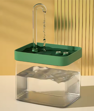 Automatische Kattenwaterfontein – 1,5L, USB & Stil Design