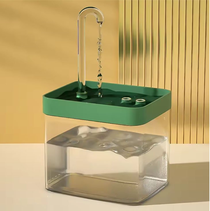 Automatische Kattenwaterfontein – 1,5L, USB & Stil Design