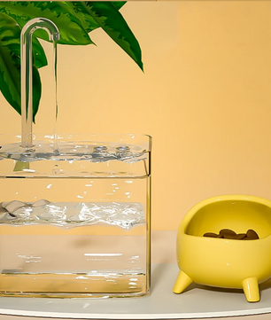 Automatische Kattenwaterfontein – 1,5L, USB & Stil Design