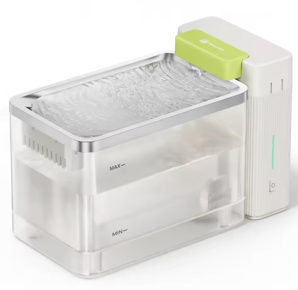 Katten Drinkfontein 3,3L – Roestvrijstaal & Ultrafiltratietechnologie