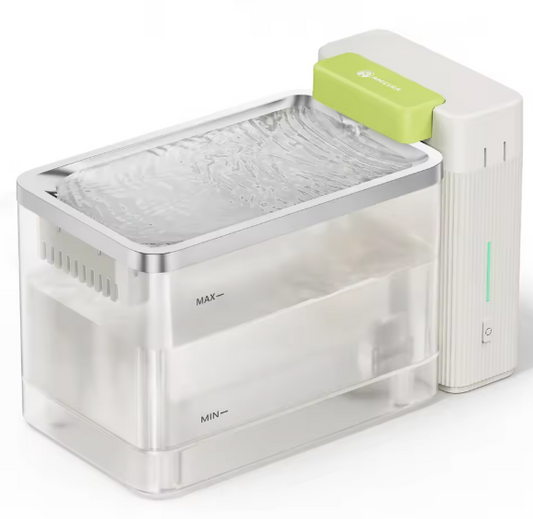 Katten Drinkfontein 3,3L – Roestvrijstaal & Ultrafiltratietechnologie