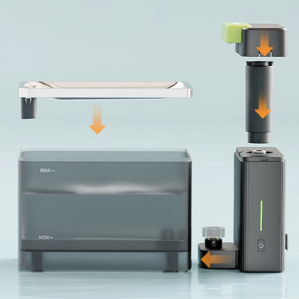 Katten Drinkfontein 3,3L – Roestvrijstaal & Ultrafiltratietechnologie