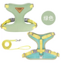 Ademend Honden- en Kattenharnas met Riem – Nylon Mesh & Suède, Verstelbaar en Comfortabel