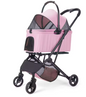Opvouwbare Hondenwagen – Draagbare Kinderwagen met Mand voor Huisdieren