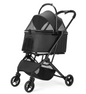 Opvouwbare Hondenwagen – Draagbare Kinderwagen met Mand voor Huisdieren