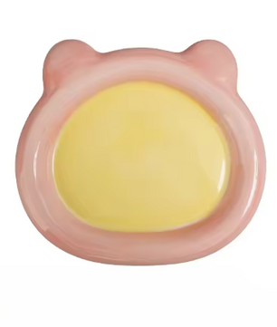 Cartoon Keramische Katten- en Hondenvoerbak – 15×15 cm, Duurzaam & Hygiënisch