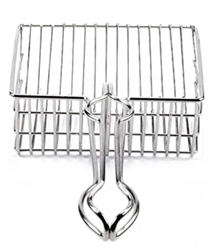 Duurzame Kattenbakschep – Metalen Schep met Comfortabel Handvat, 32 cm